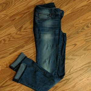 Mavi Jeans Distressed Ankle